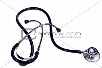 stethoscope isolated on a white background