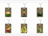  st. patrick's day item tags