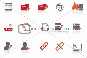 database & network icons |part 14 series 1
