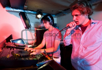 Dj in action