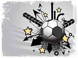 vector illustration of football