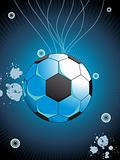 Vector illustration of a Football, Soccer ball.

