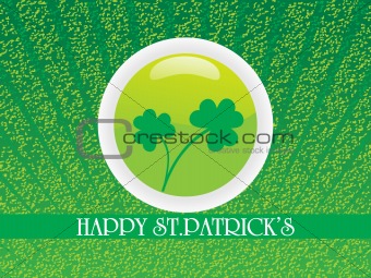   background with shamrock pattern 17 march