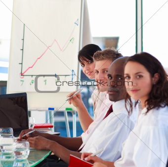 Business people in a meeting