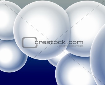 Abstract sphere background