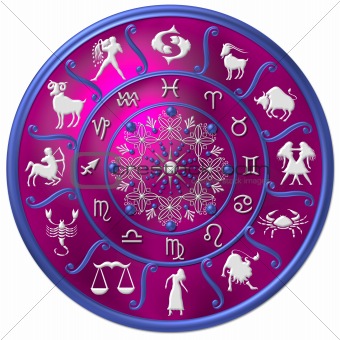 Zodiac Disc purple