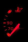 Car neon dashboard gauges