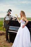 knightly romance / bride / piano