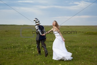 	Fantasia on a  wedding theme / bride and knight