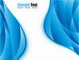 Blue Business Card Background