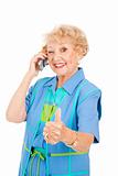Senior Cellphone User - Good Reception
