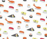 sushi  Pattern