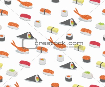 sushi  Pattern