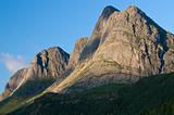 Coastal mountains of Norway