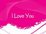 stylish romantic background in pink