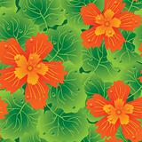Abstract flowers background.