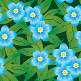 Abstract forget-me-nots flowers background.
