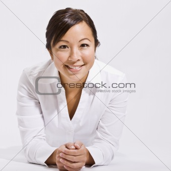 Woman Smiling at Camera