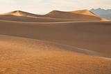 sand dunes at sunset
