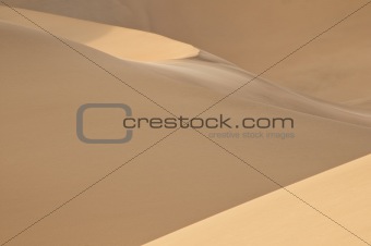 smooth sand dunes