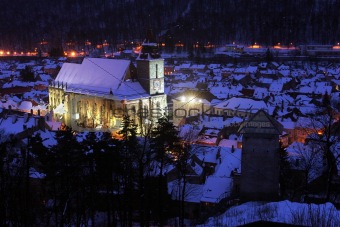 Night view of the Black Church