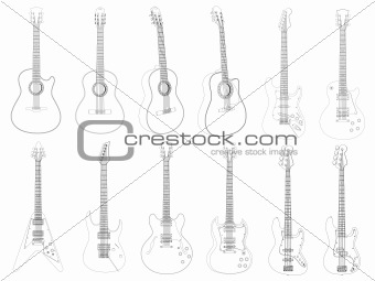 Vector guitars