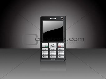 mobile phone in vector