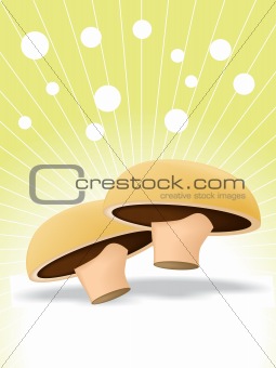 mushroom vector illustration