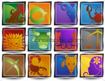 Zodiac Horoscope Icons