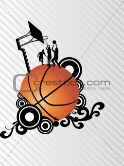 basketball heiying, illustration