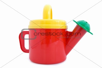 Toy watering can.