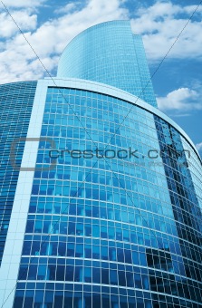 Modern skyscrapers business centre in Moscow, Russia