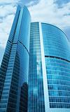 Modern skyscrapers business centre in Moscow, Russia
