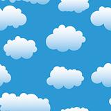 Abstract clouds background.