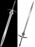 Steel sword of the knight
