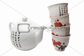 Tea-things in asian style