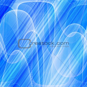Abstract flowing lines