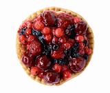 red fruits pie