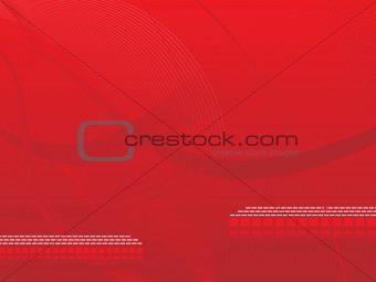 abstract red wave background 