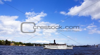 Boat in the archipielago
