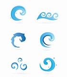 Water Icons – Waves