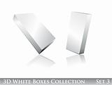 White Boxes Icon Set