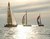 Sunset yacht race