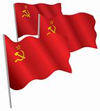 USSR 3d flag.