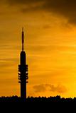 telecom tower @ sunset