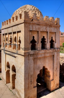 HDR-picture of Almoravid Koubba