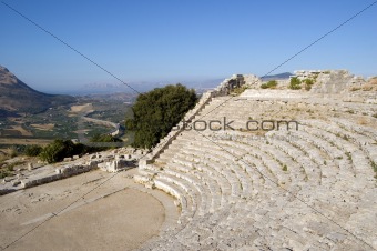 The Theater of Segesta in Sicily