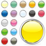 vector isolated buttons
