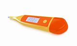 Orange thermometer