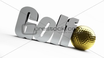 golf championship, gold ball